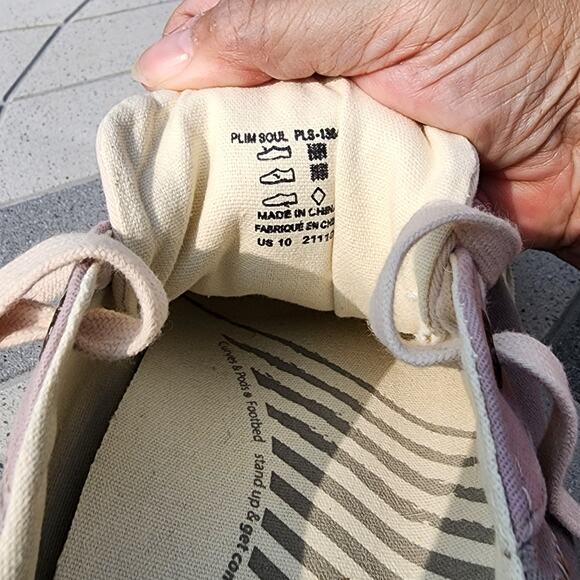 Taos Plim Soul Canvas Low Top Sneakers 10 - Picture 6 of 9